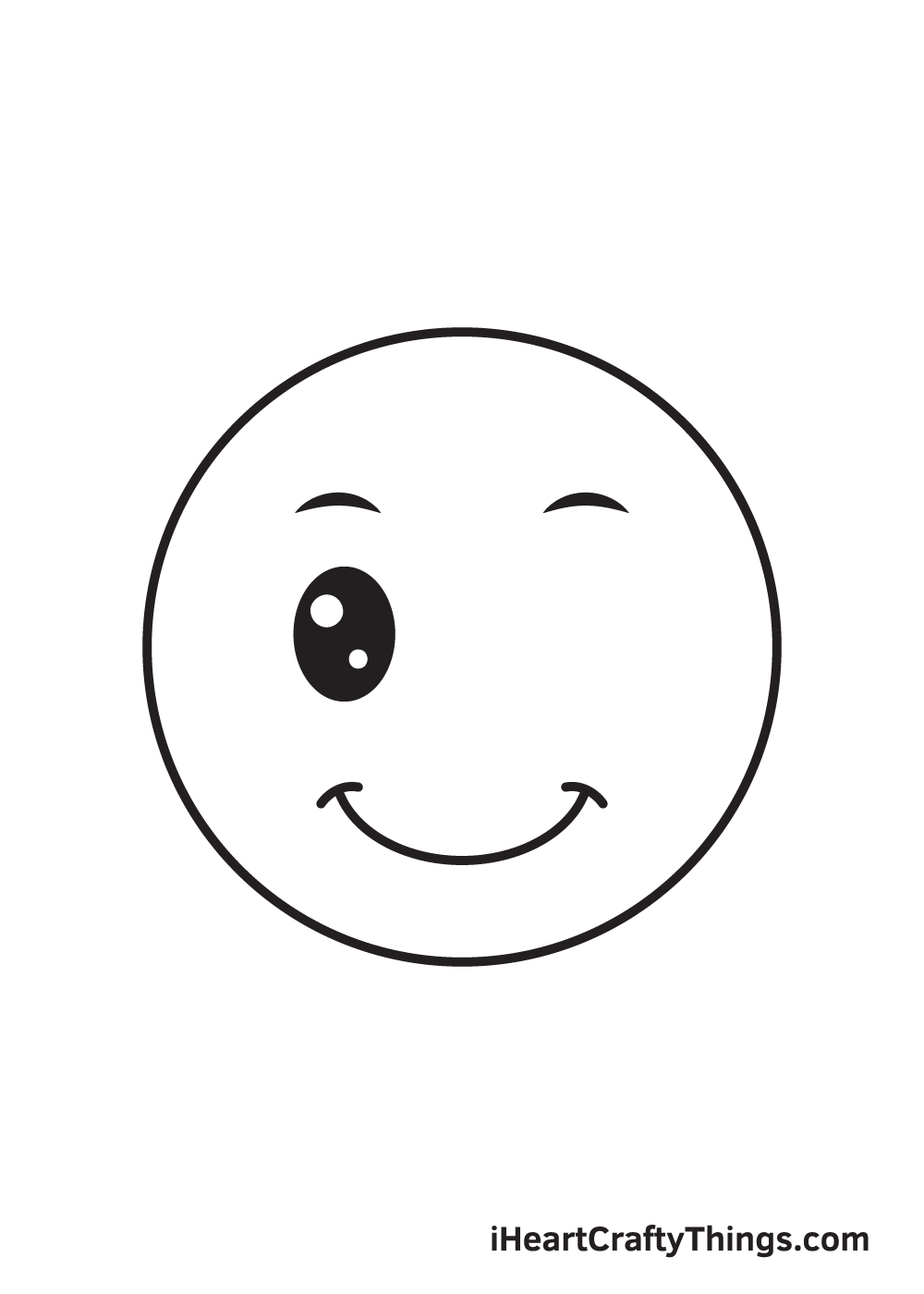 smile drawing step 7
