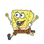 how to draw spongebob image