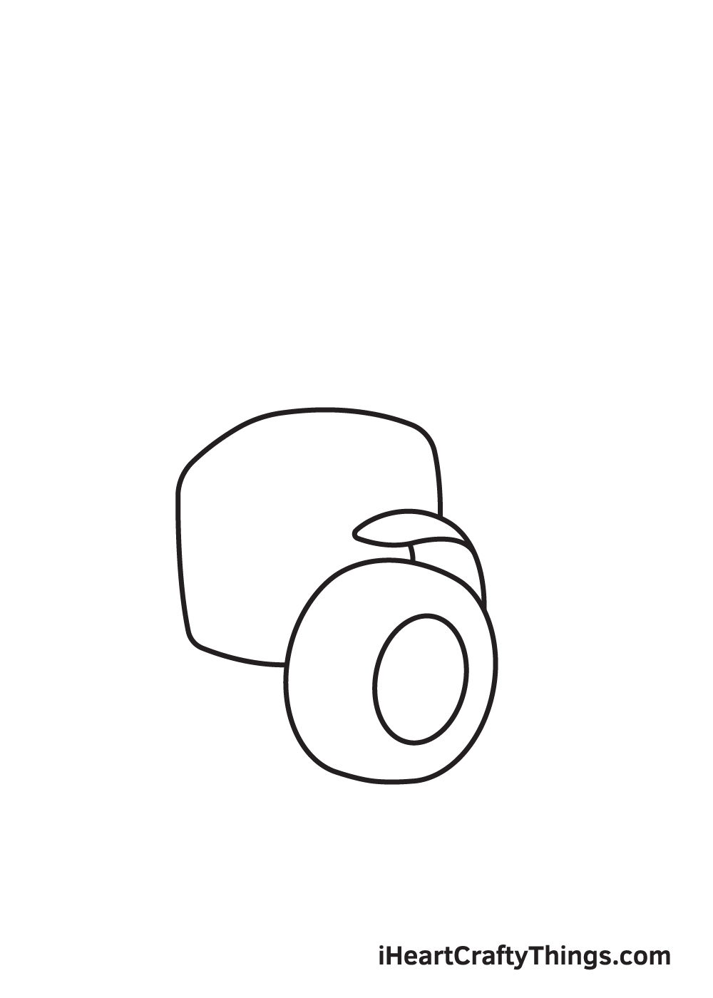 tractor drawing step 2