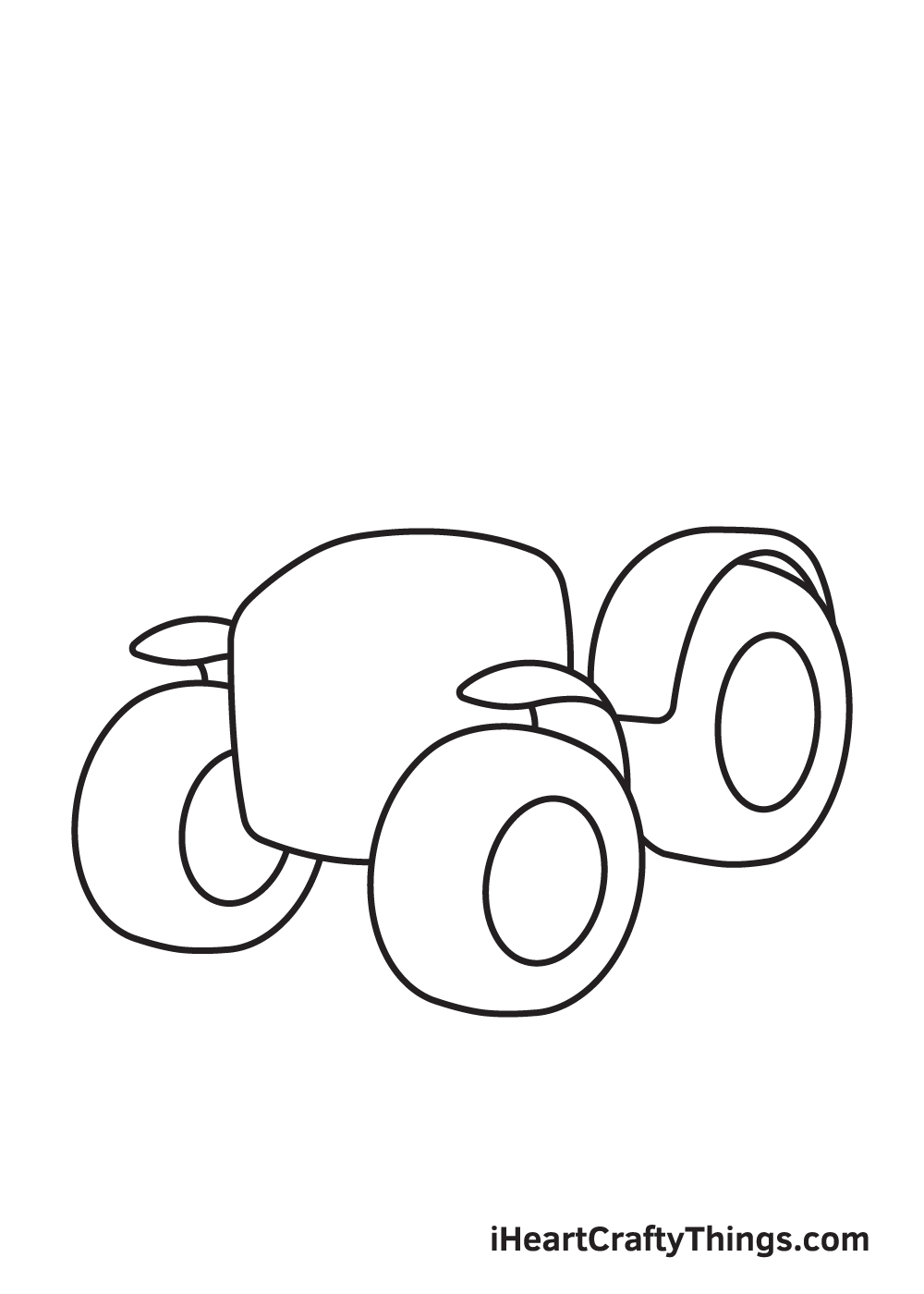 tractor drawing step 4