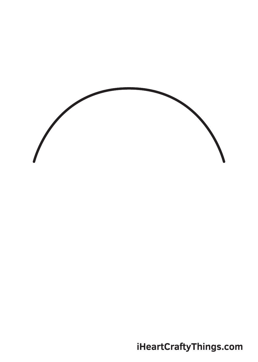 umbrella drawing step 1