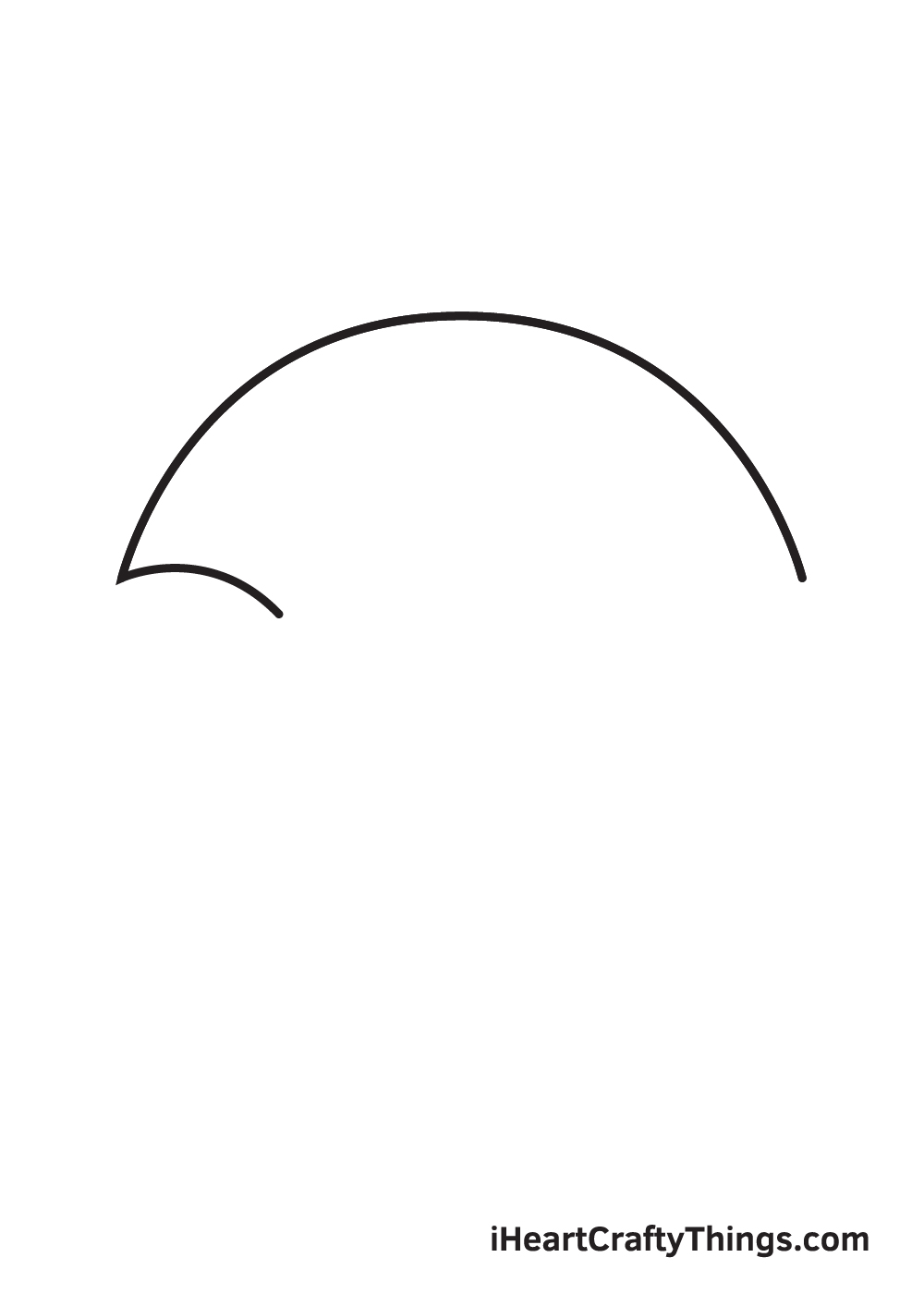 umbrella drawing step 2