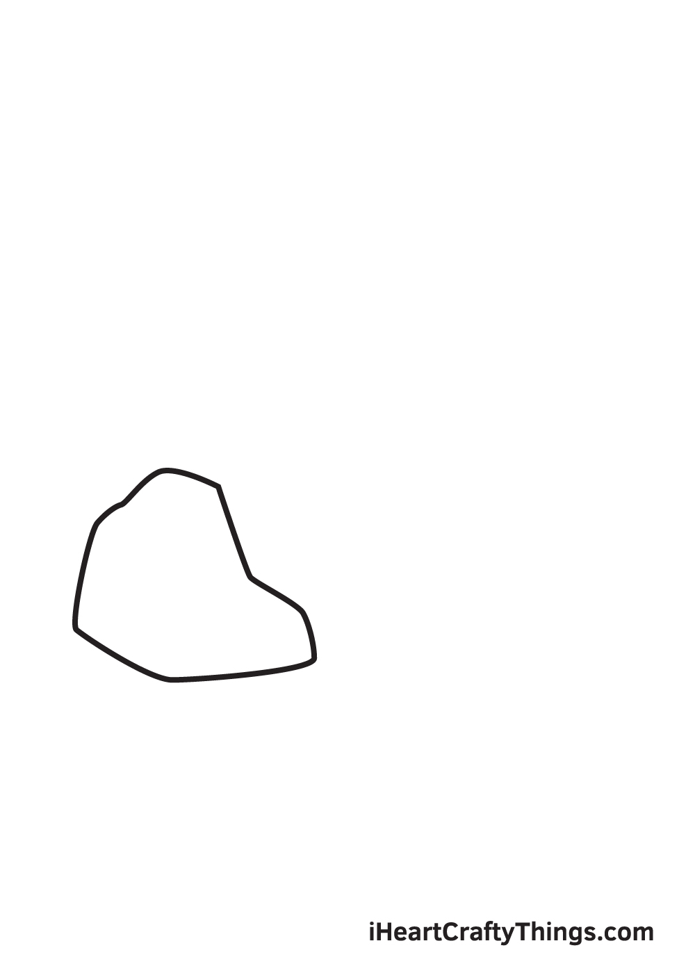 waterfall drawing step 1