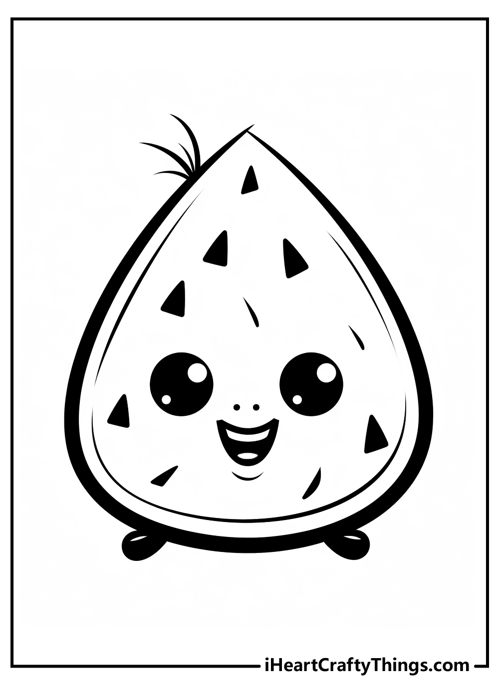 watermelon coloring pages