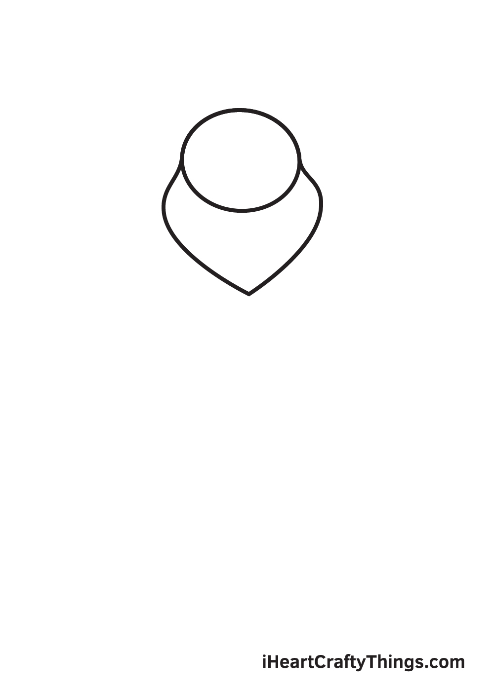 winnie the pooh drawing step 2