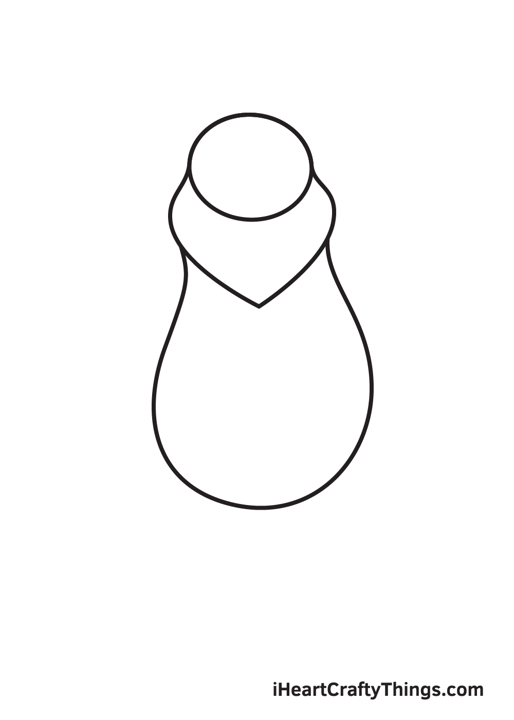 winnie the pooh drawing step 3