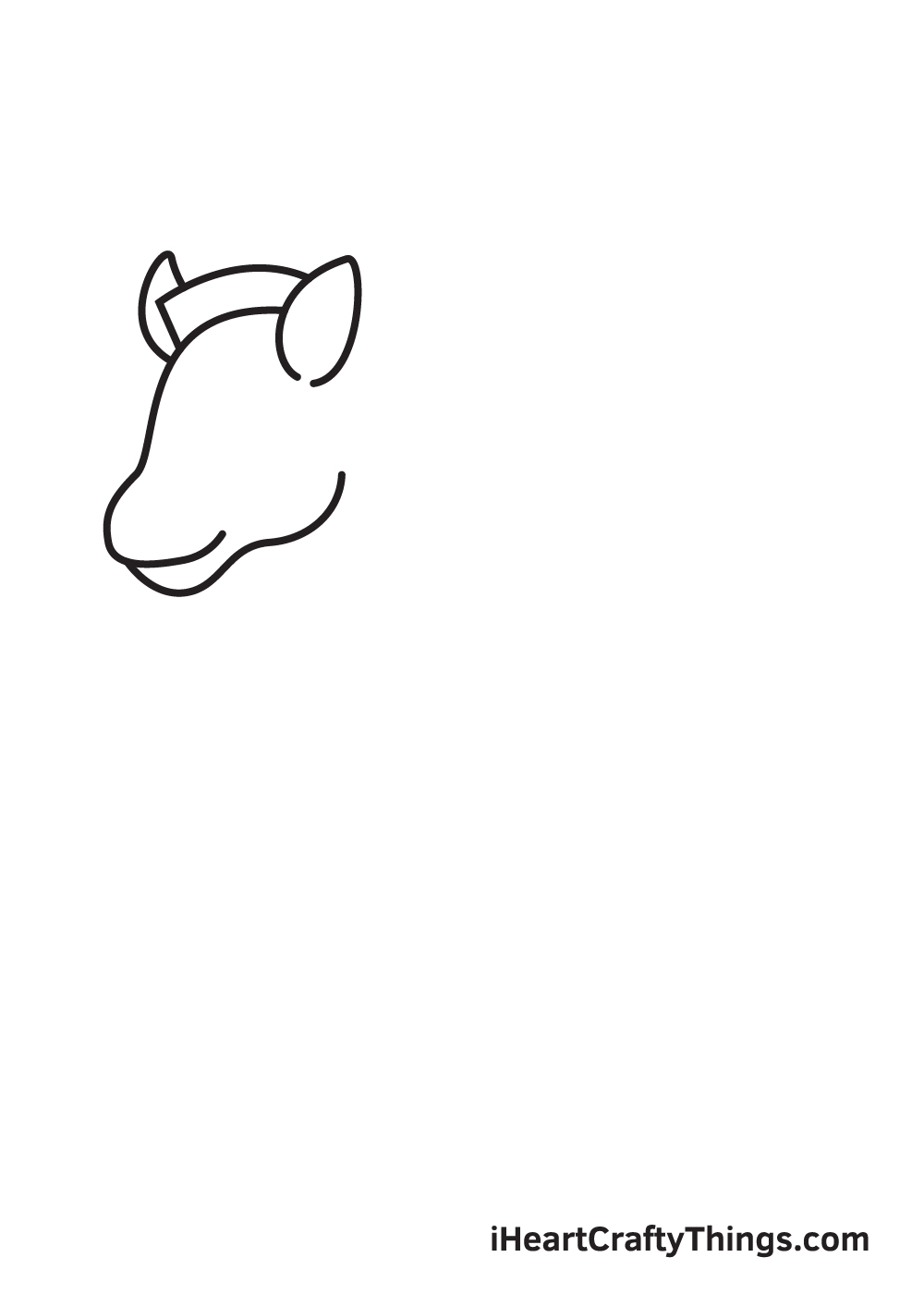 zebra drawing step 2