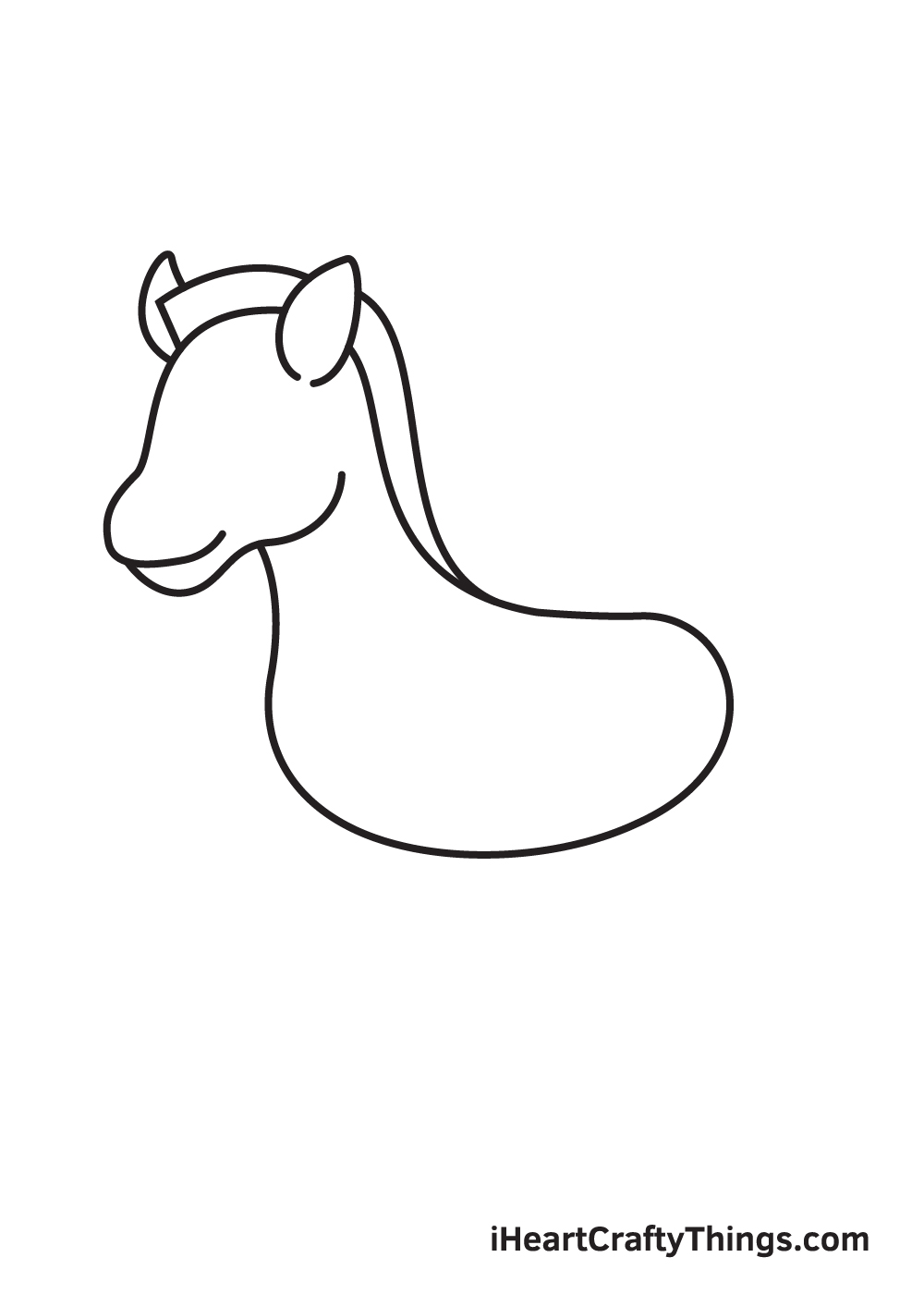 zebra drawing step 4