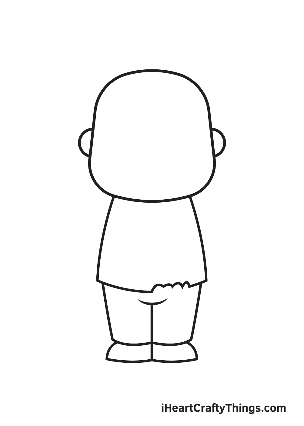 zombie drawing step 4