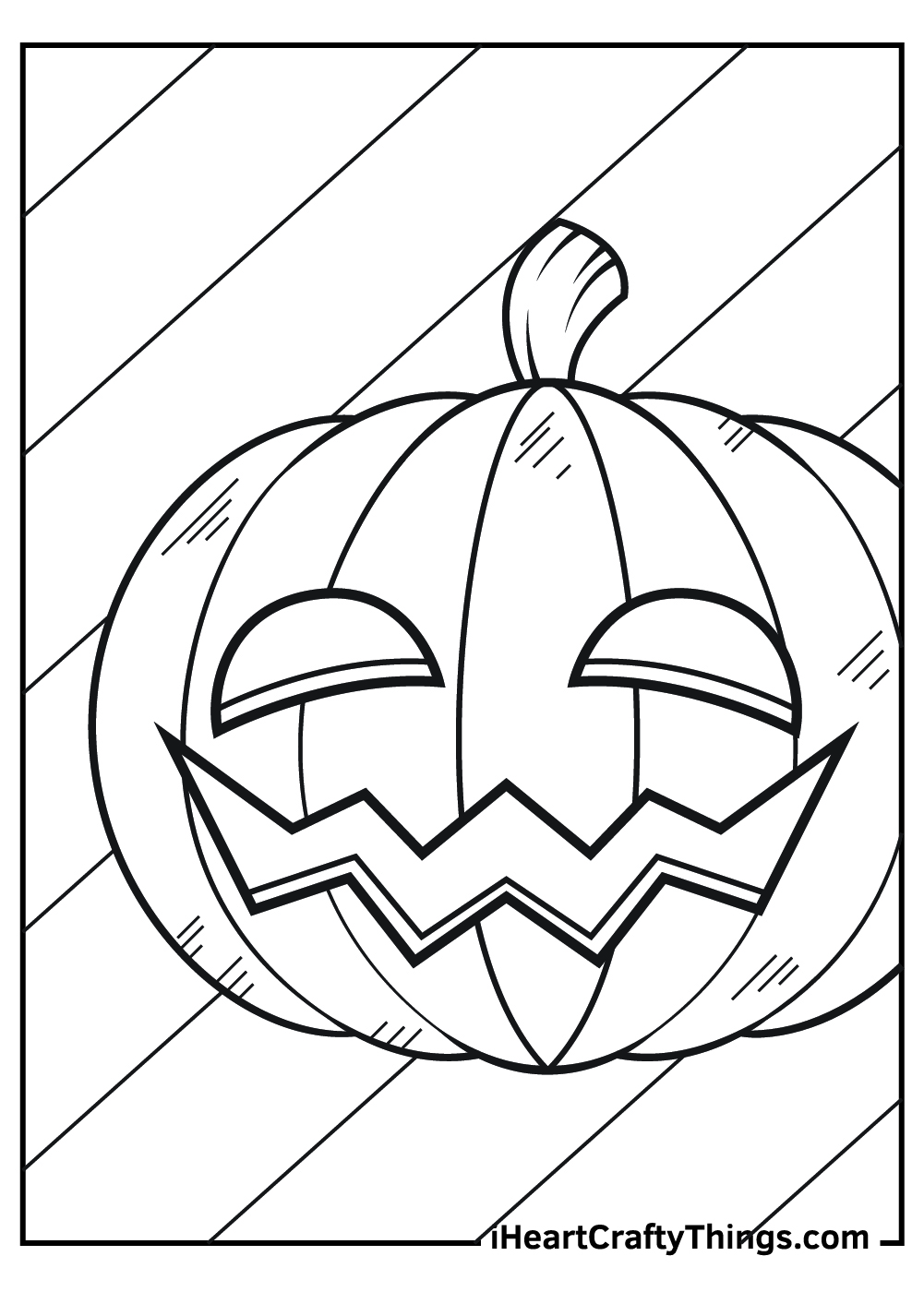 halloween jack o lantern coloring pages free download
