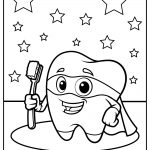 tooth coloring images free download