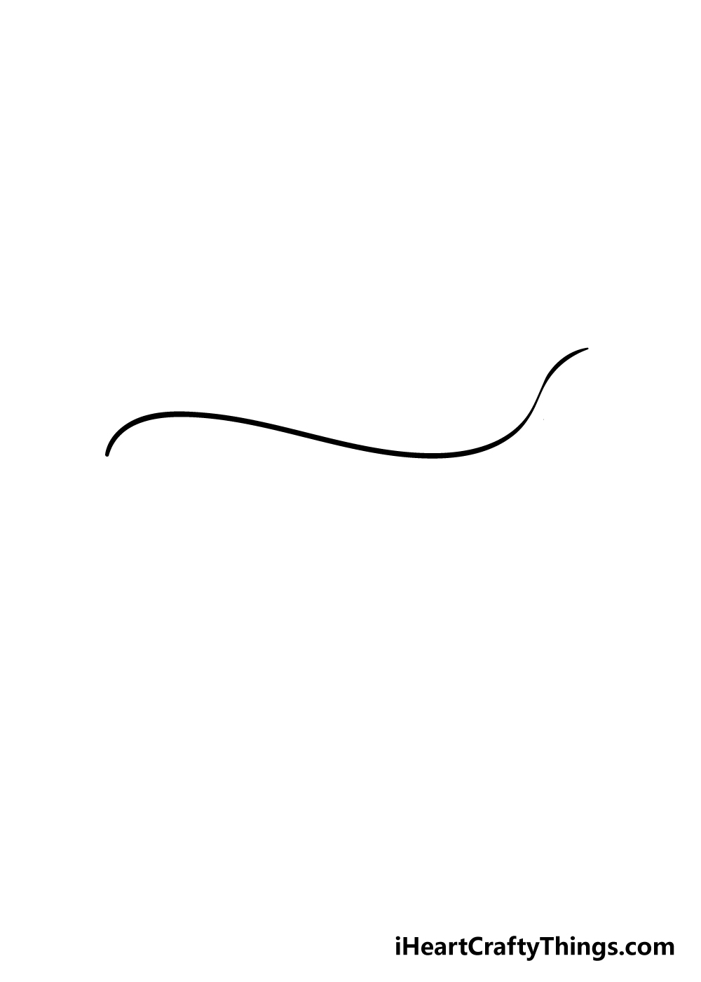 whale drawing step 1