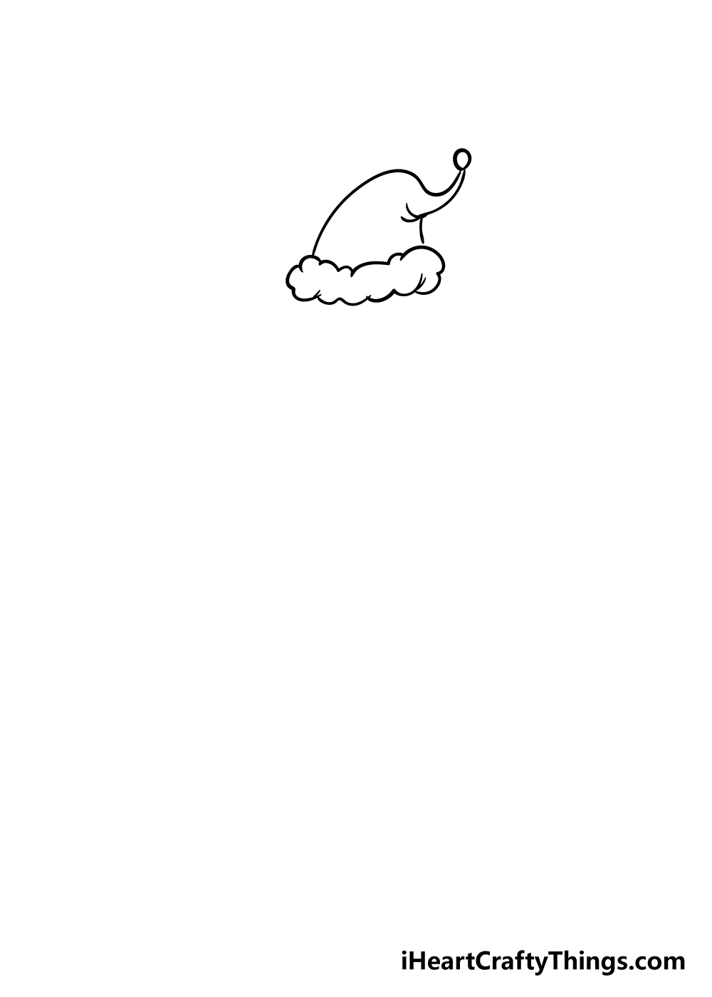grinch drawing step 1