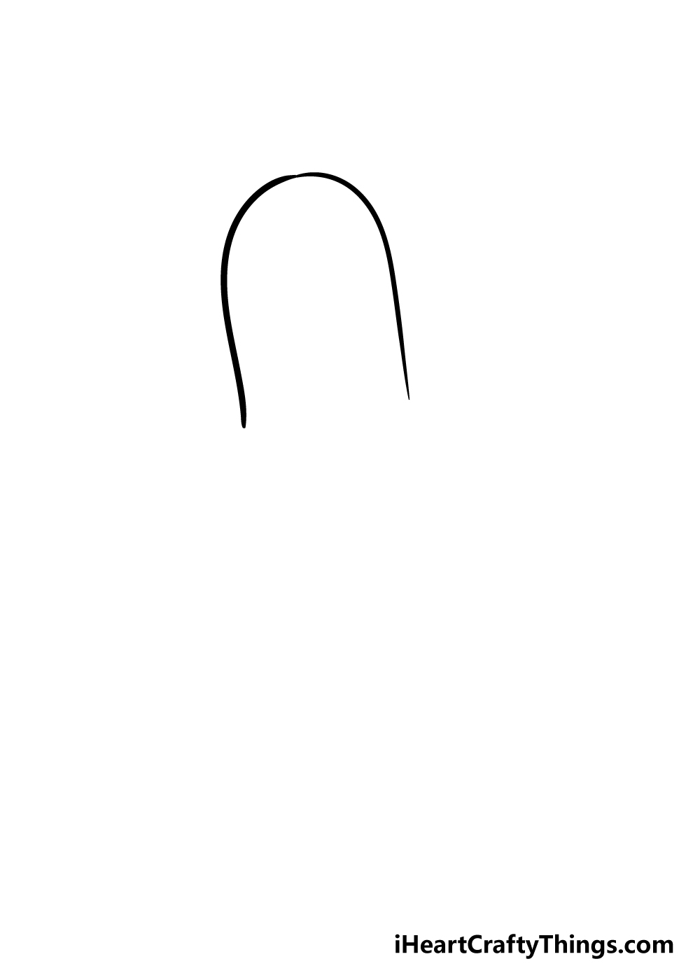 cactus drawing step 1