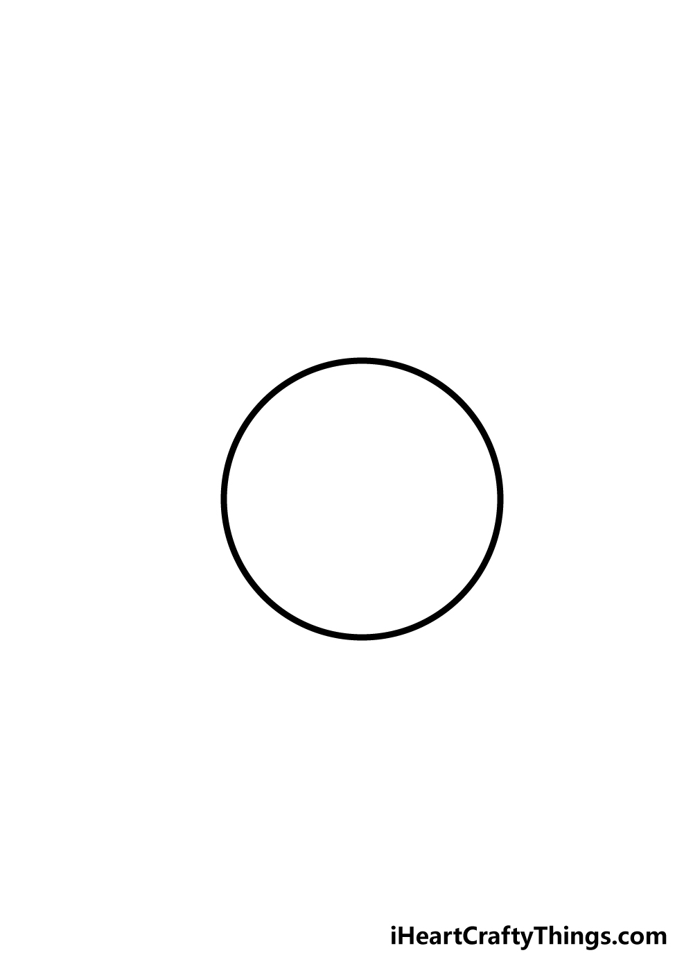 sun drawing step 1
