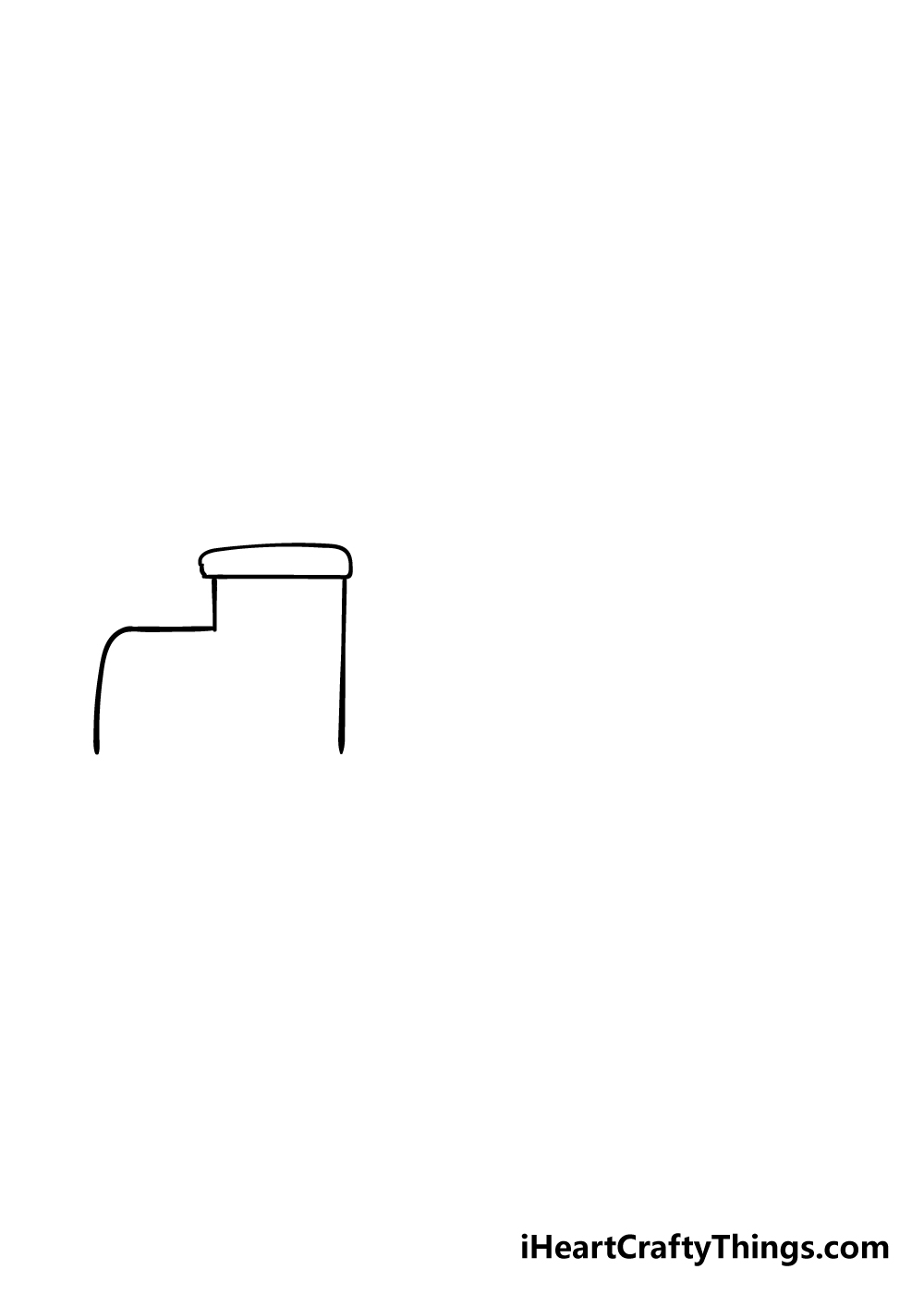 train drawing step 1