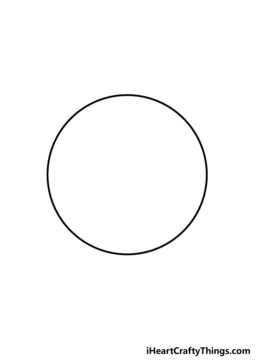 earth drawing step 1