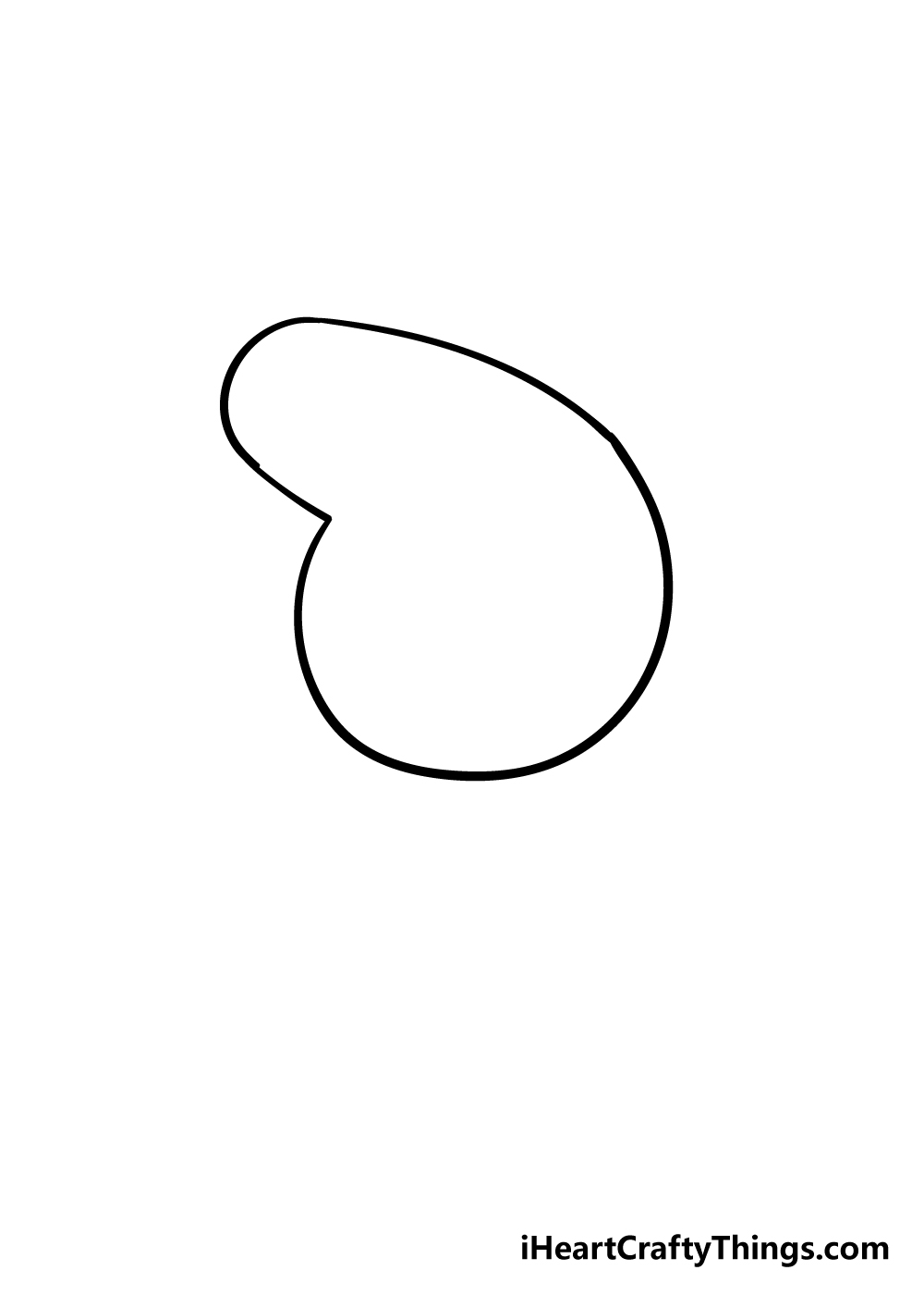 peppa pig drawing step 1