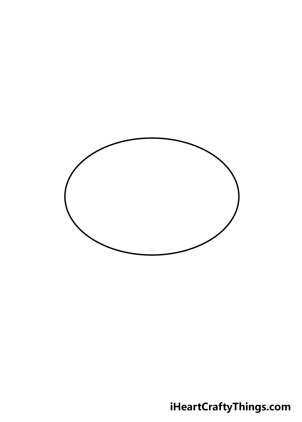 football drawing step 1