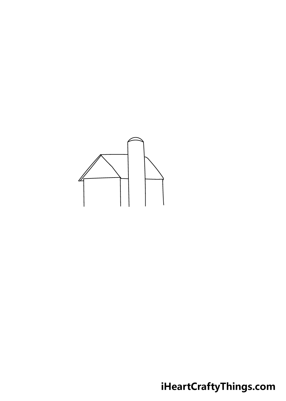 farm drawing step 1