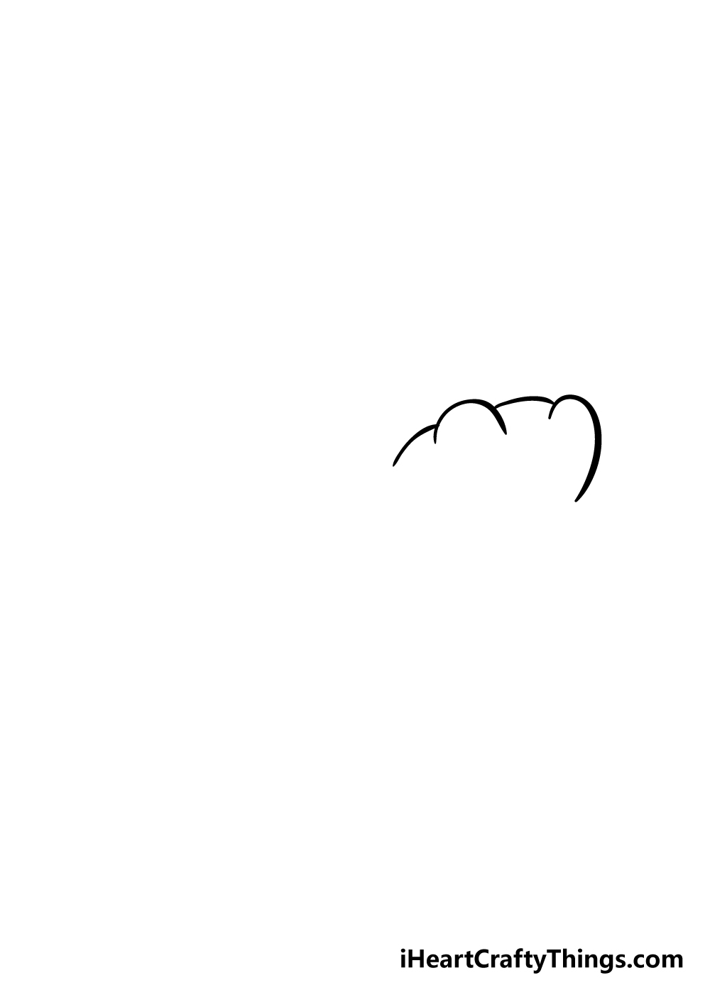 hippo drawing step 1