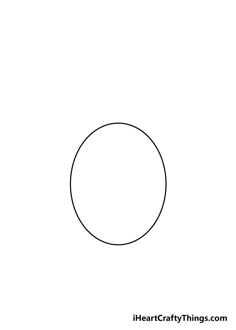 pineapple drawing step 1