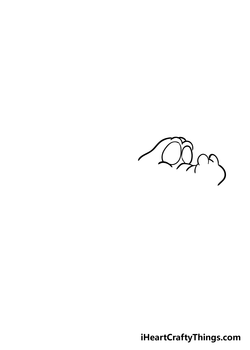 crocodile drawing step 2