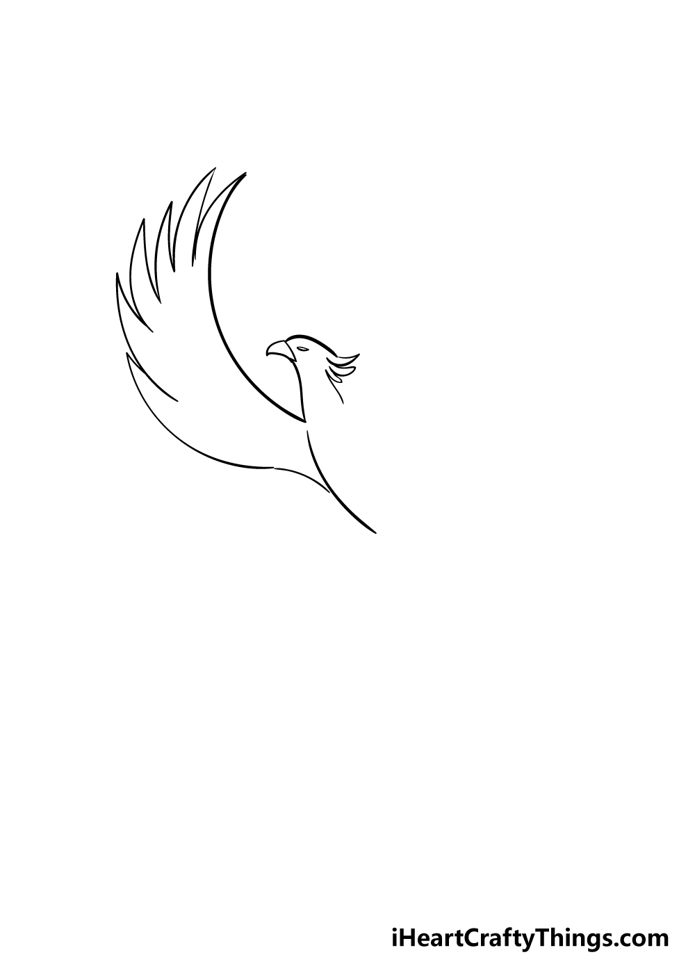 phoenix drawing step 2