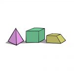 how to draw 3D shapes image