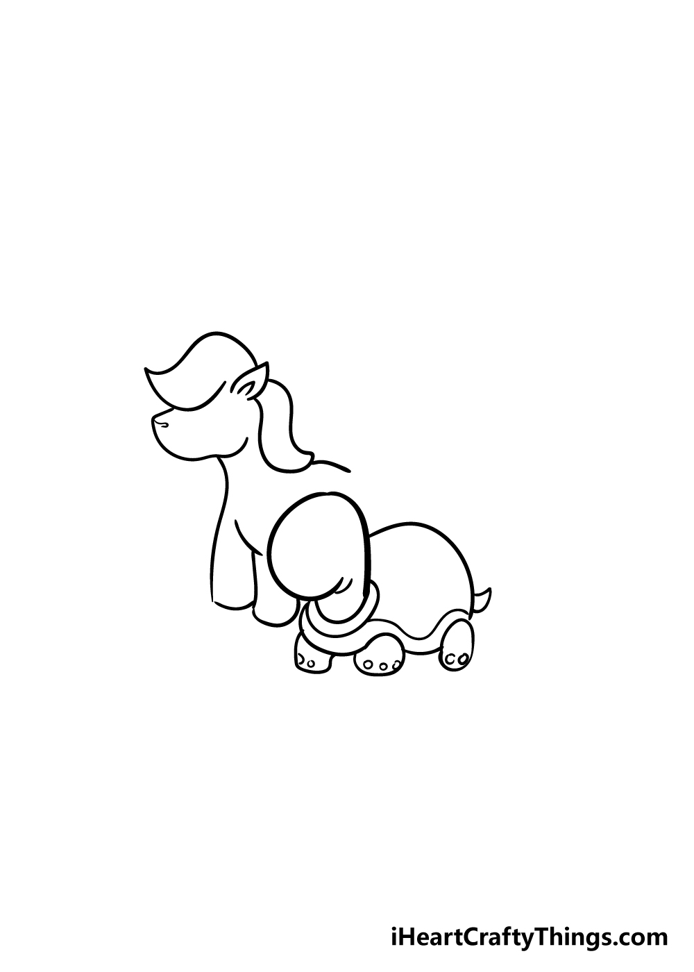 cute animals drawing step 4
