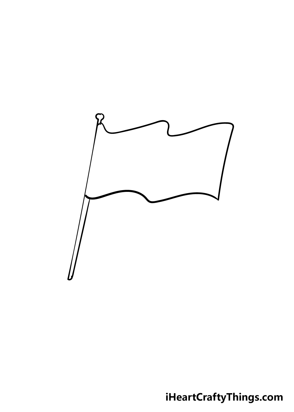 flag drawing step 4
