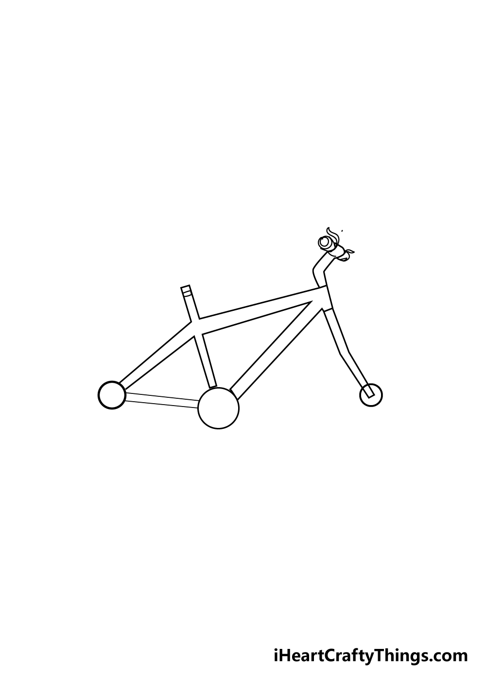 bike drawing step 4