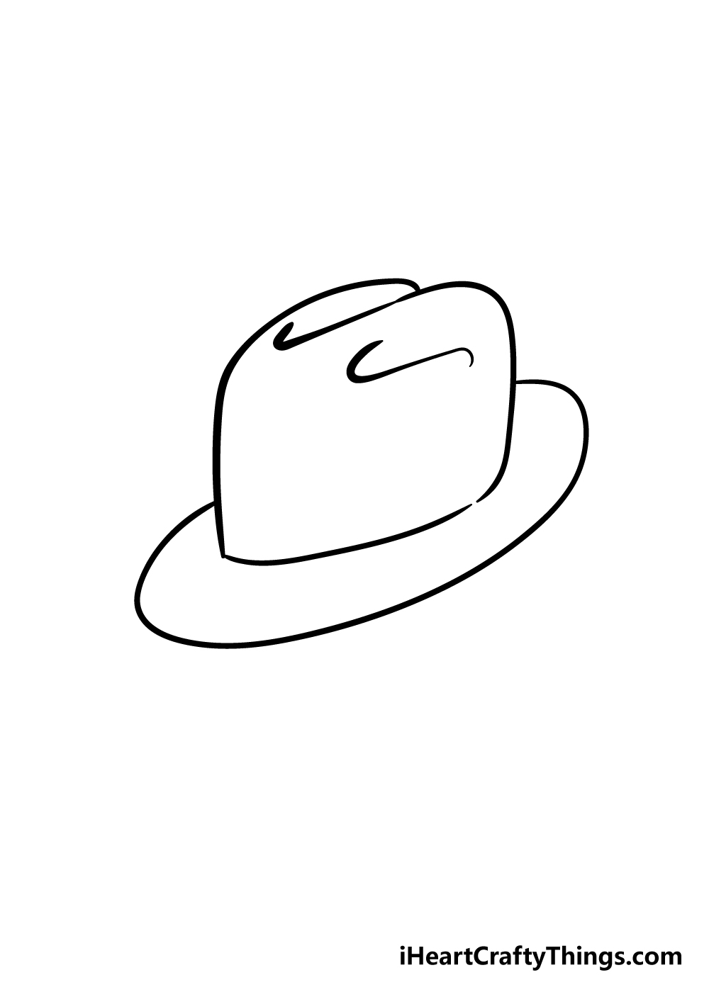 hat drawing step 5
