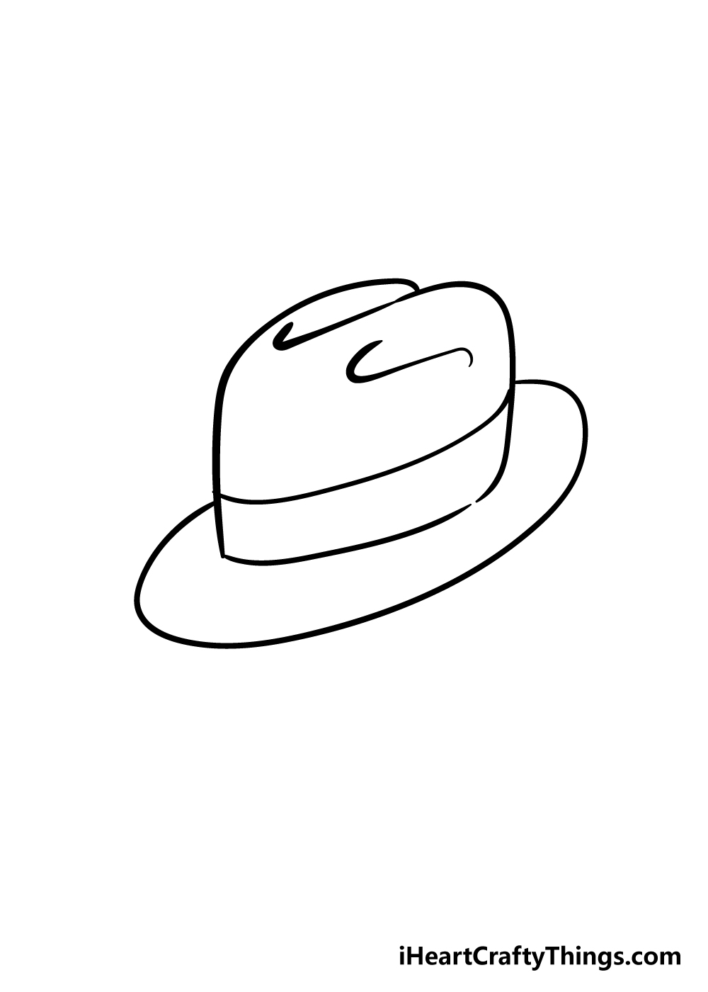 hat drawing step 6