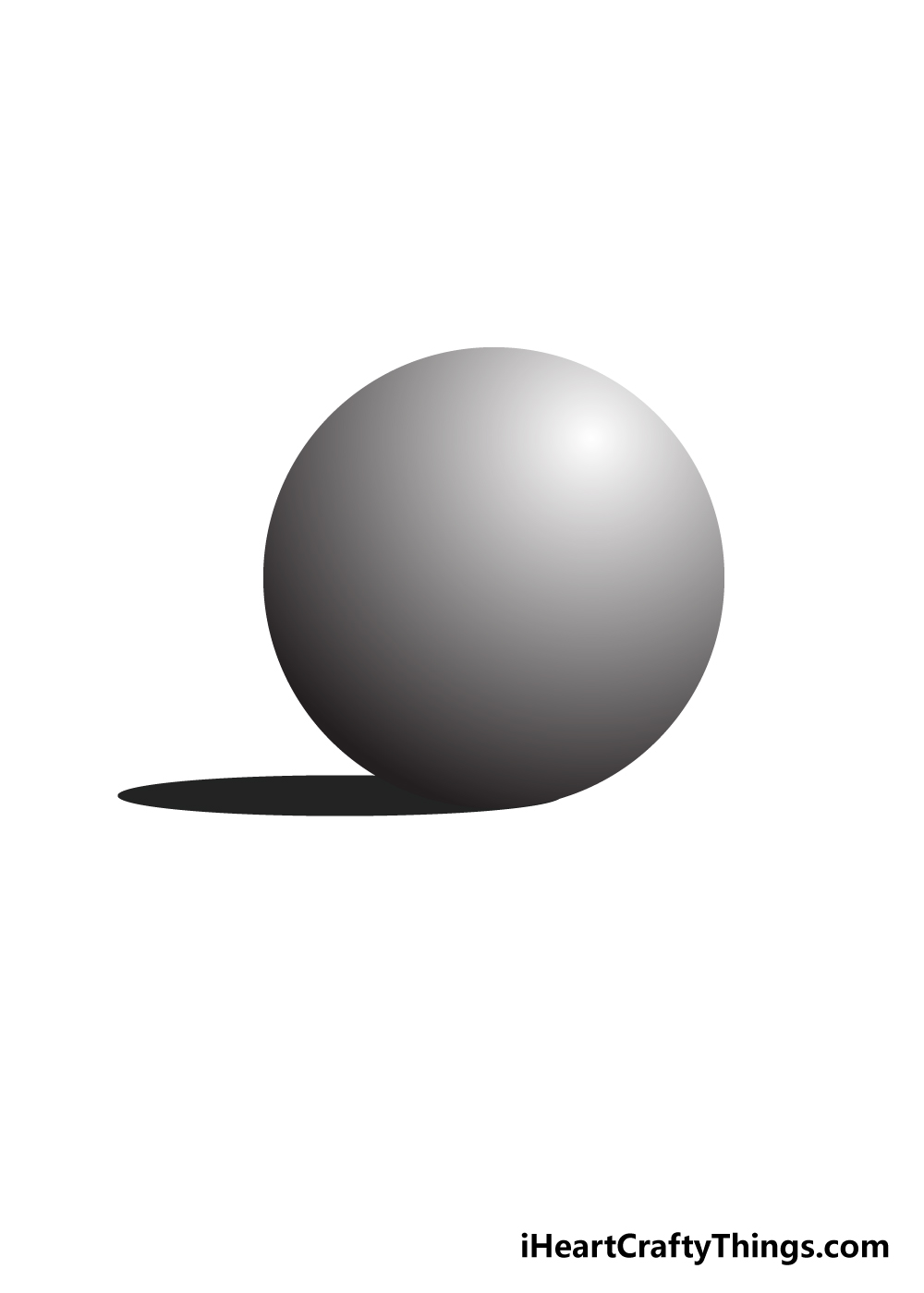 sphere drawing step 6