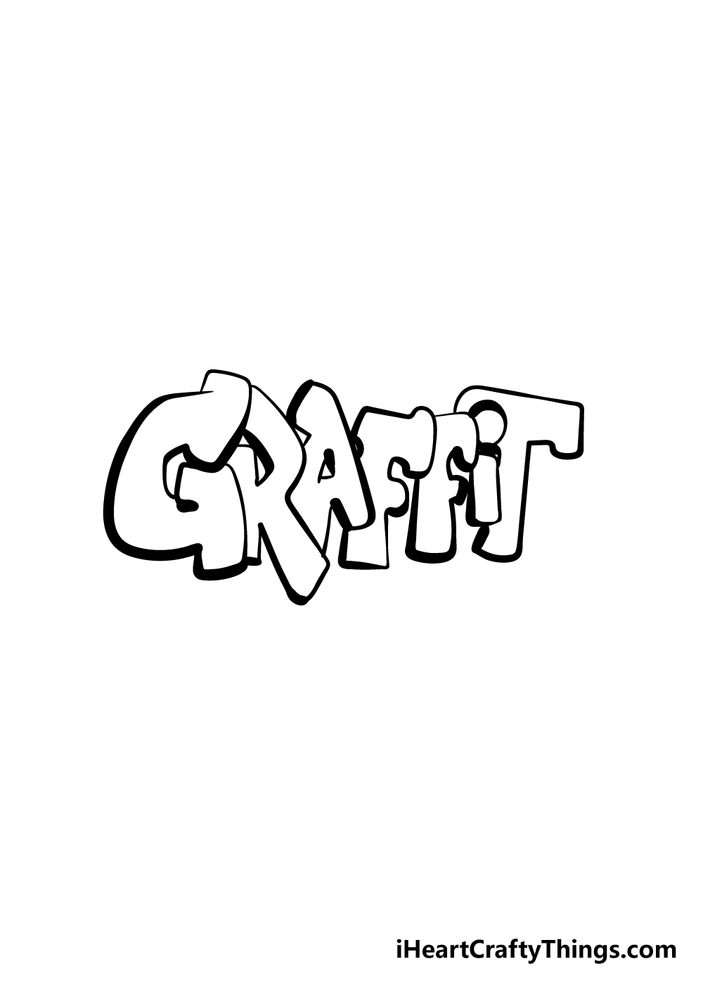 graffiti drawing step 6