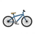 bike drawing step 9