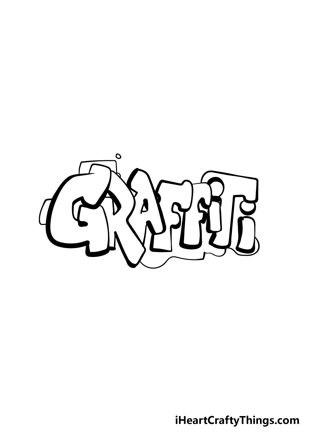 graffiti drawing step 9