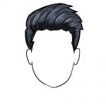 how to draw boy hair image