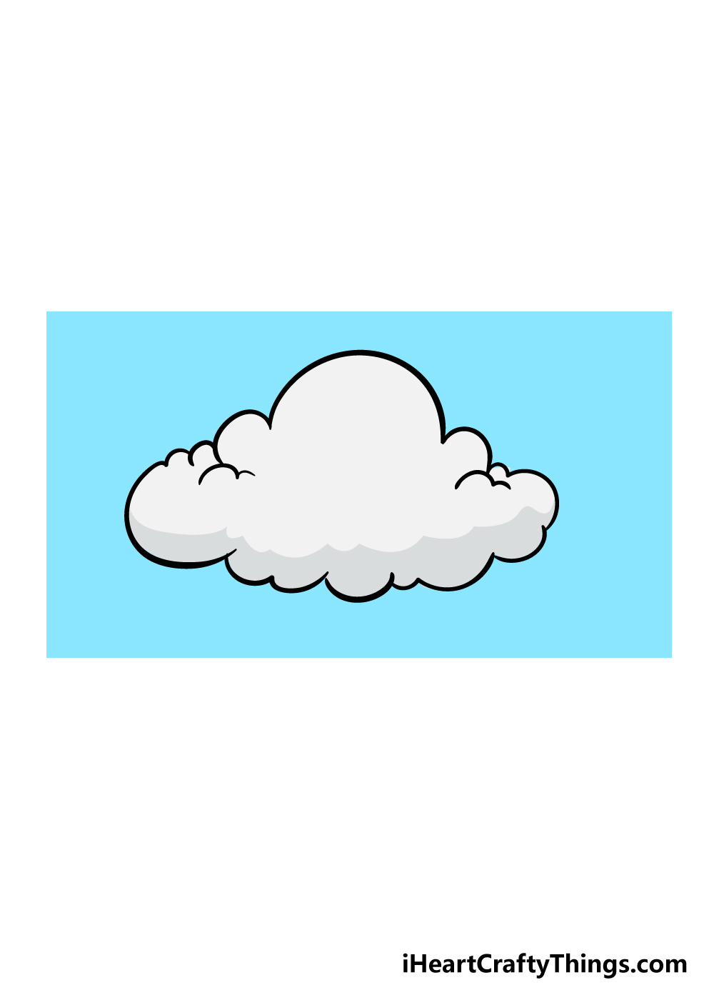 cloud drawing step 6