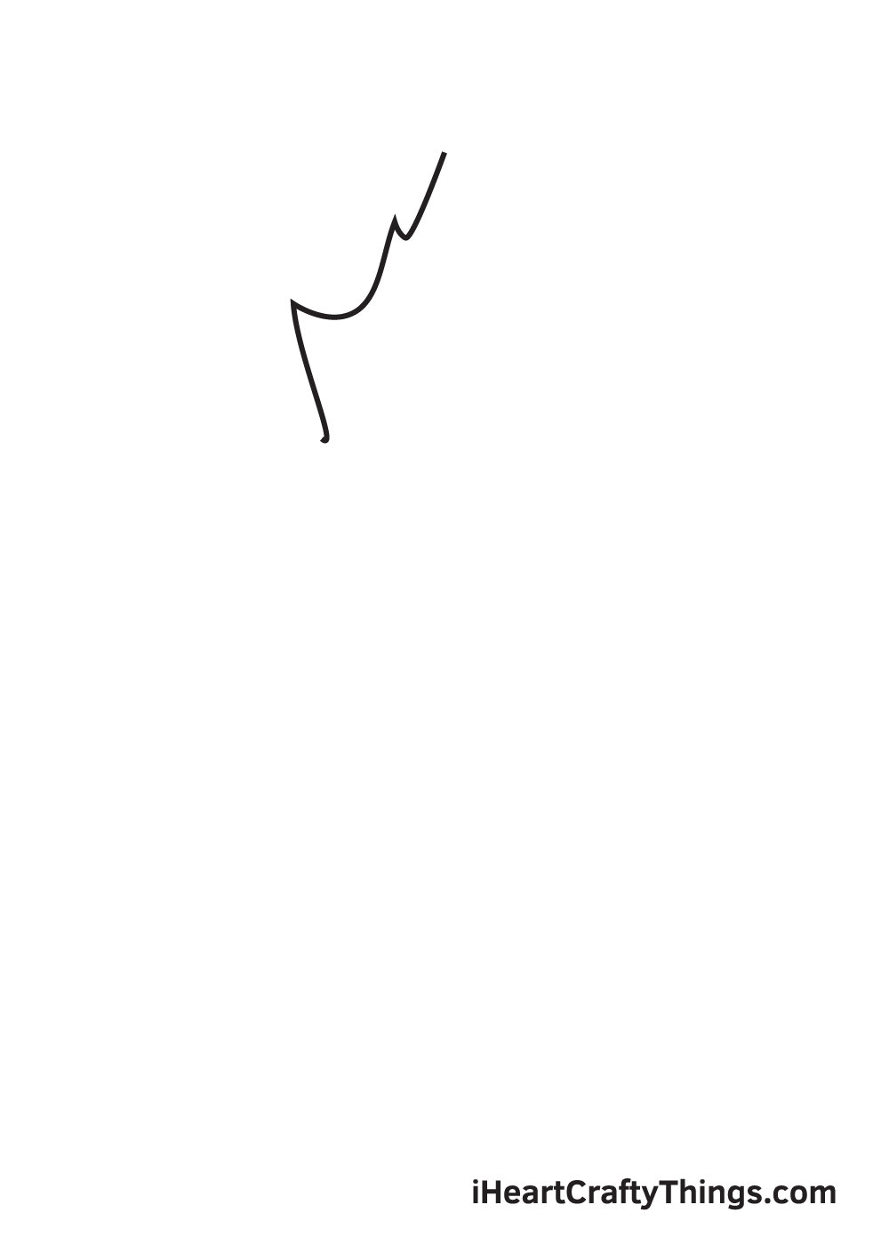 fall leaves drawing step 1