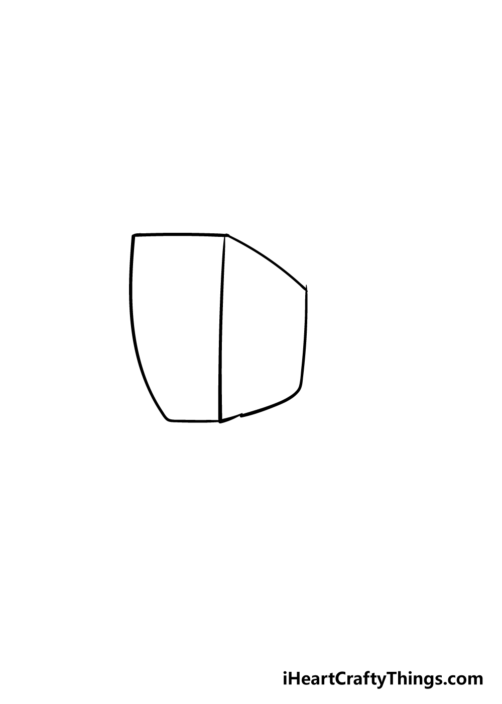 fist drawing step 1