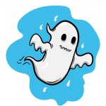 how to draw ghost image