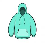 how to draw hoodie image