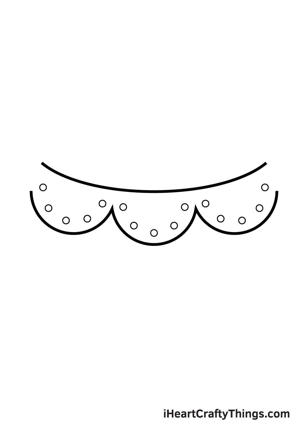 lace drawing step 5