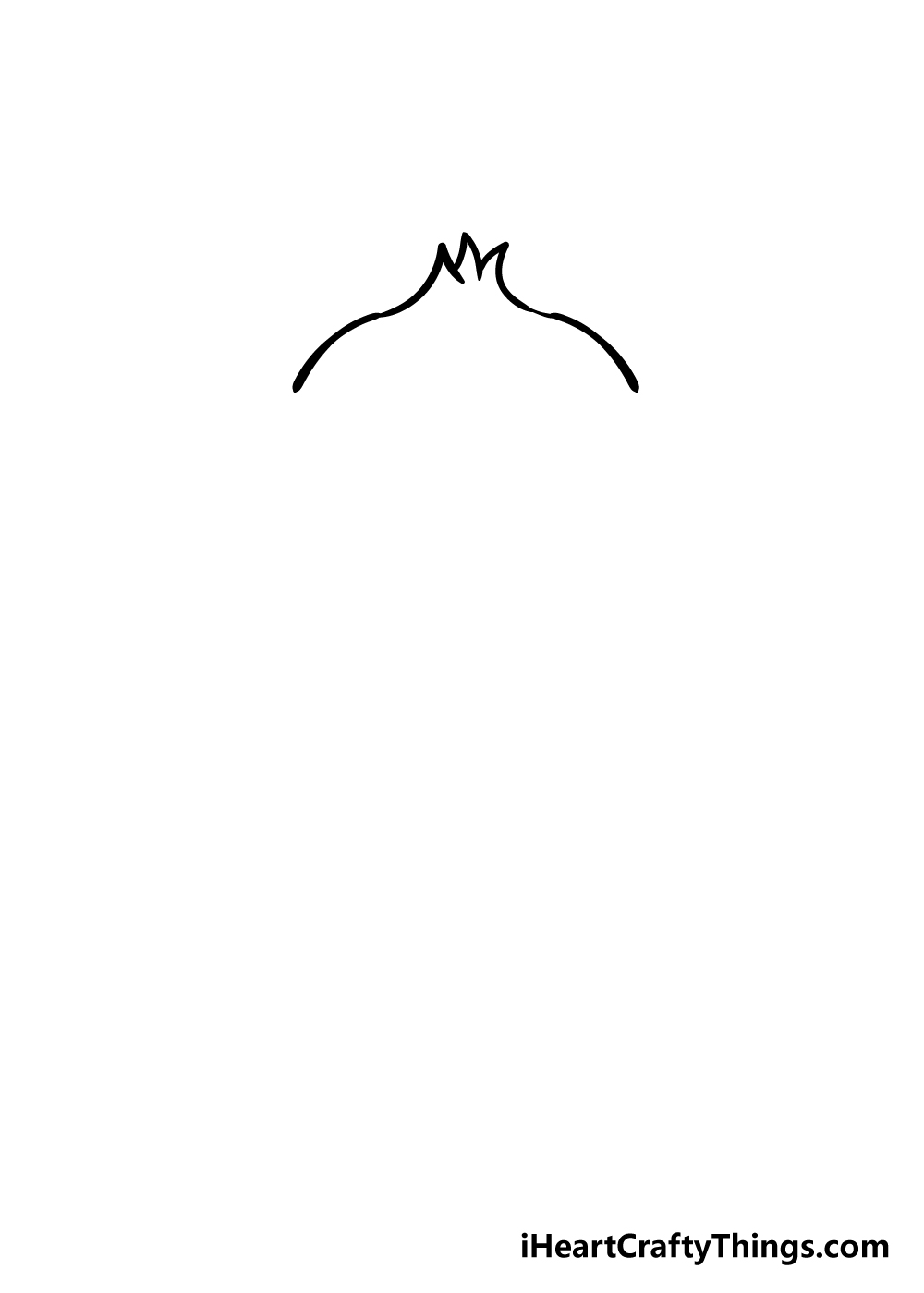 monkey drawing step 1