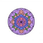 how to draw mandala image