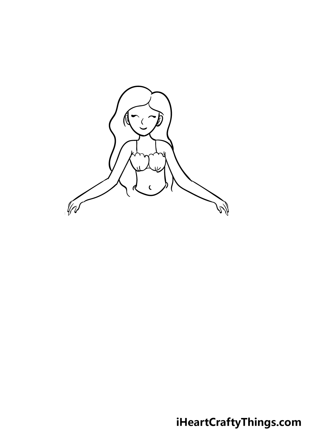 mermaid drawing step 5
