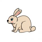 rabbit drawing step 8