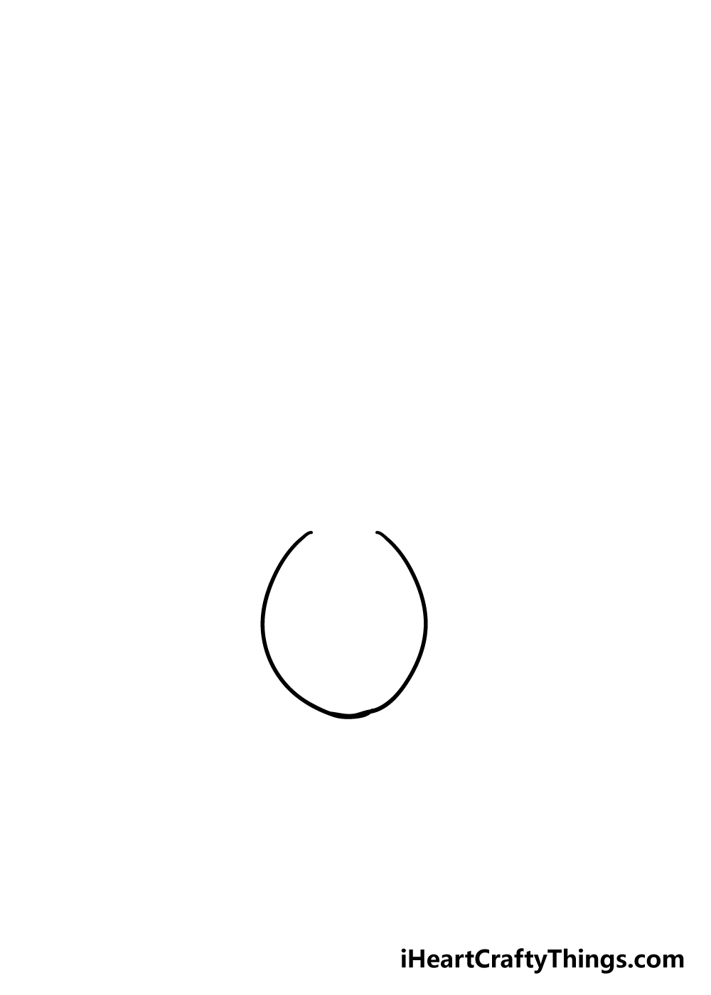 spider drawing step 1